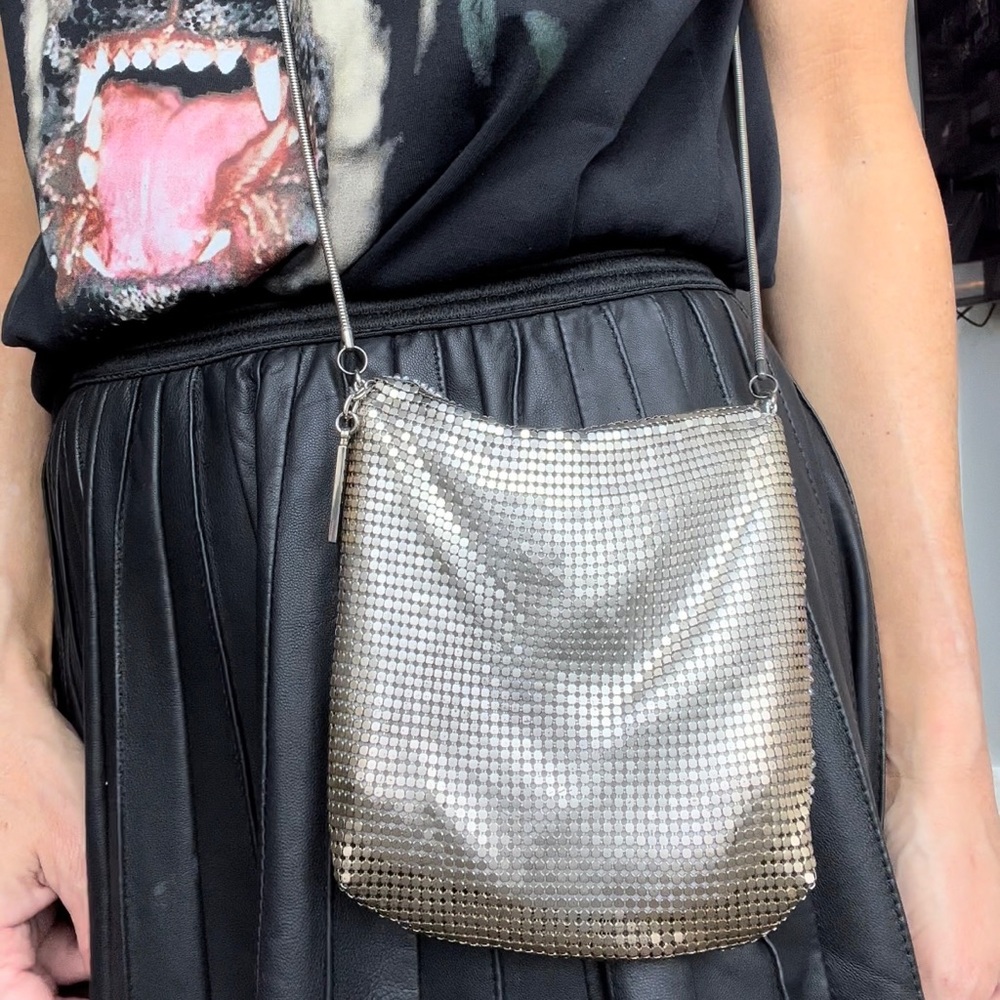 Whiting & Davis Vintage crossbody purse - Picture 13 of 14
